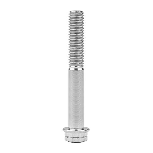 Image of Titanium Flange 12 Point Head M8 x15 20 25 30 35 40 45 50 55 60 65mm Screw Bolt Pack of 4 (M8x50mm, Normal Titanium)