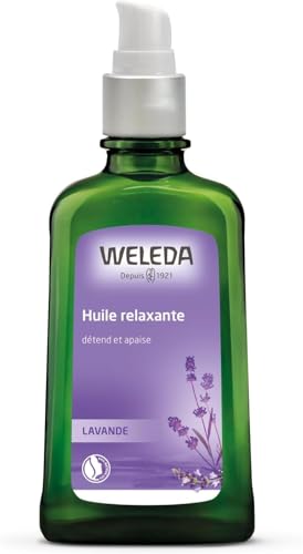 Weleda Relaxing Lavender Body & Beauty Oil, 3.4 Fluid Ounce, Clear