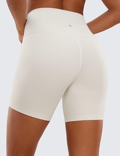 Image of CRZ YOGA Butterluxe Biker Shorts 6 inch | Extremely Soft, Gentle Compression, Yoga, High Waisted, for Women