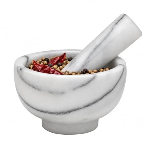 HIC Kitchen Carrara Marble Set