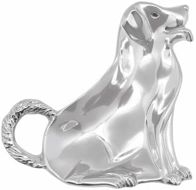 Mariposa Labrador Trinket Dish, One Size, Silver image 4