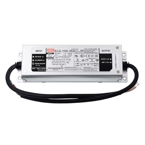 Alimentation LED étanche ELG-100-36A-3Y évite scintillement éclairage