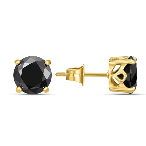 SOUL GP BLACK STONE STUD EARRINGS - C: Negro Gezondheid en persoonlijke verzorging