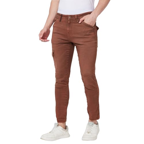 Image of Spykar Men's Rover Regular Fit Mid Rise Casual Jeans