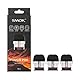 SMOK NOVO 5 Pod-Kartusche 0,7Ω MTL Meshed Coil 2ml Kapazität für NOVO 5 Kit Vape Vaporizer Nikotinfrei 3er-Pack