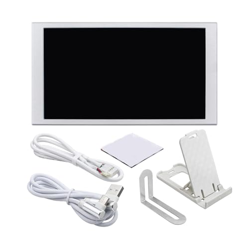 Rulbelok Pantalla secundaria tipo C de 5.2 pulgadas, monitor de CPU GPU, tema editable dinámico, pantalla USB, subpantalla, carcasa de PC, monitor secundario