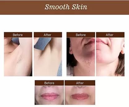 ZemGlam Brazilian Wax White Chocolate Wax For Face Upper Lips Arms Legs Bikini Line Underarms Hair Removal Wax For Women & Men 2