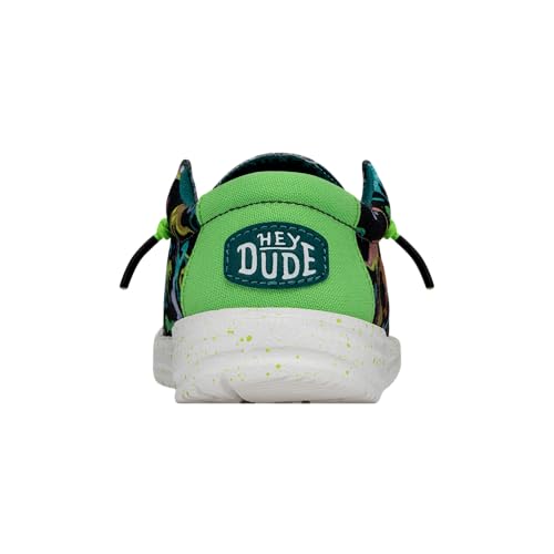 Image of Hey Dude Kids Wally Dino (Little Kid /Big Kid) | Casual Shoes