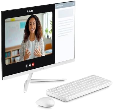 All in One, Windows 11 Home, Intel Celeron 4GB 120GB SSD, Tela 23...
