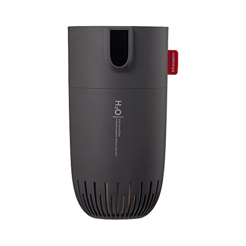 Fashome Petit humidificateur portable USB pour voiture, bureau, chambre à coucher avec arrêt automatique et silencieux (gris) Cover