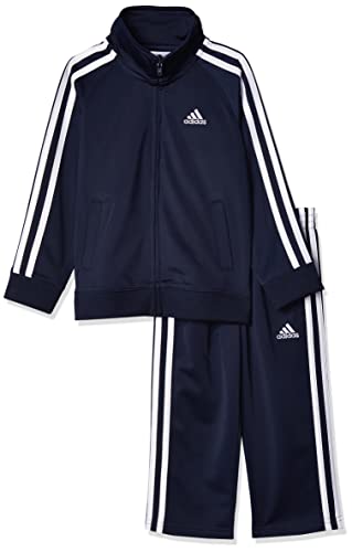 Image of adidas Boys' Tricot Jacket & Pant Clothing Set