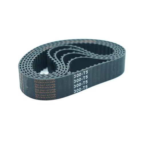 Courroie caoutchouc T5 boucle fermée 460 mm largeur 40 mm transmission