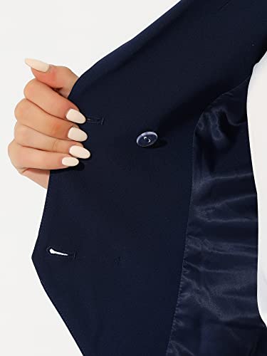 Chaleco de traje para mujer sastrera chaleco vestir elegante solapa 5