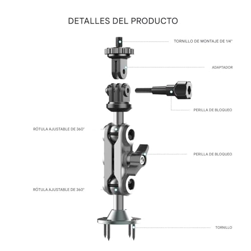 Support pour caméra moniteur et matériel de lumières de scène