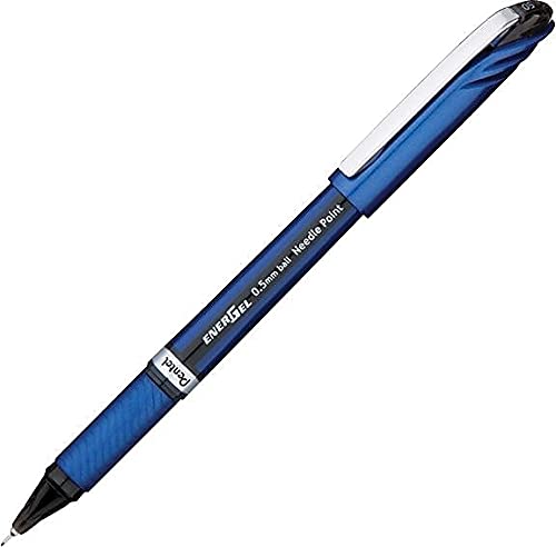 Bolígrafo Pentel EnerGel BLN25A, tinta azul, pack 12 miniatura 3