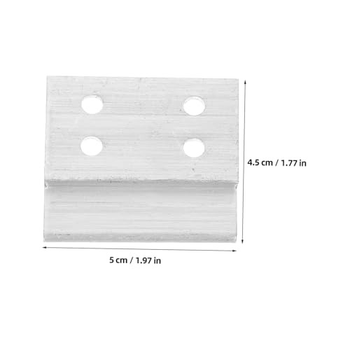 Image of Cabilock 2Pcs French Cleat Hanger Heavy Duty Aluminum Alloy Picture Hanging Hardware for Wall Installation Versatile Shaped Mounting for Photos Mirrors and Art