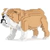 JEKCA English Bulldog 01S-M03 | Dog Plastic Building Blocks | Age 14+