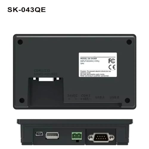 Image of 4.3 43 Inch HMI with Ethernet Ea 043a Ea043a SK 043QE 043QT 043QS Human Machine Interface Industrial Display Screen(SK-043QE)