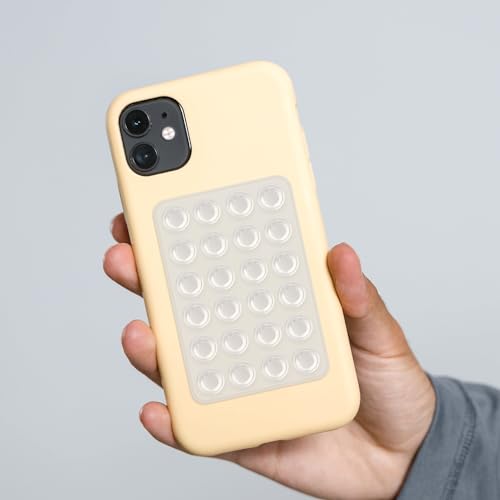 HOWILIM 2 peças de suporte de capa de telefone com sucção, suporte de telefone de brinquedo fidget m