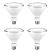 EcoSmart 90-Watt Equivalent PAR38 Non-Dimmable Flood LED Light Bulb Bright White (4-Pack)