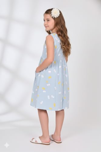 Image of VIKITA 2017 Girls Embroidery Cotton Long Sleeve Flower Dresses LH5460 for 1-8 Years ?-