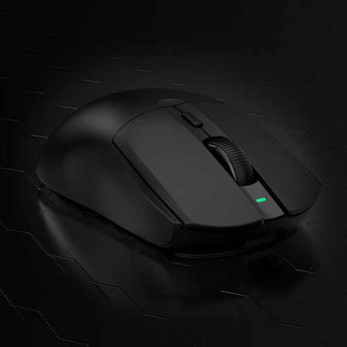 Image of ATTACK SHARK AJ139 G Pro Gaming Mouse 4K Polling Lightweight PAW 3395 Sensor Receiver up to 26,000DPI 6 Programmable Button USB-C Charging Ergonomic Symmetric for Xbox PS4 PC Mac Gamer