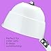 Conair Pro Style Bonnet Hair Dryer, 2 Heat Settings, Adjustable Height, Extra-Large Hood Size, 1875W Pro Style Bonnet Ionic Hair Dryer for Women, White
