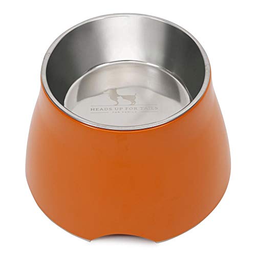 Image of Heads Up For Tails Elevated Dog Bowl