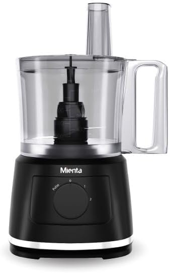 Mienta Food Processor motor base and bowl assembly