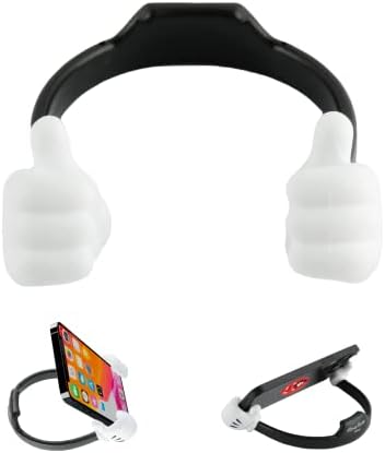 Disney Mickey Mouse Hands Cell Phone Holder with Bonus Decal Sticker- Cell Phone Stand for Desk Home/Office-Universal Desk Phone Stand Compatible with Android/iPhone and More- Red Mickey Decal