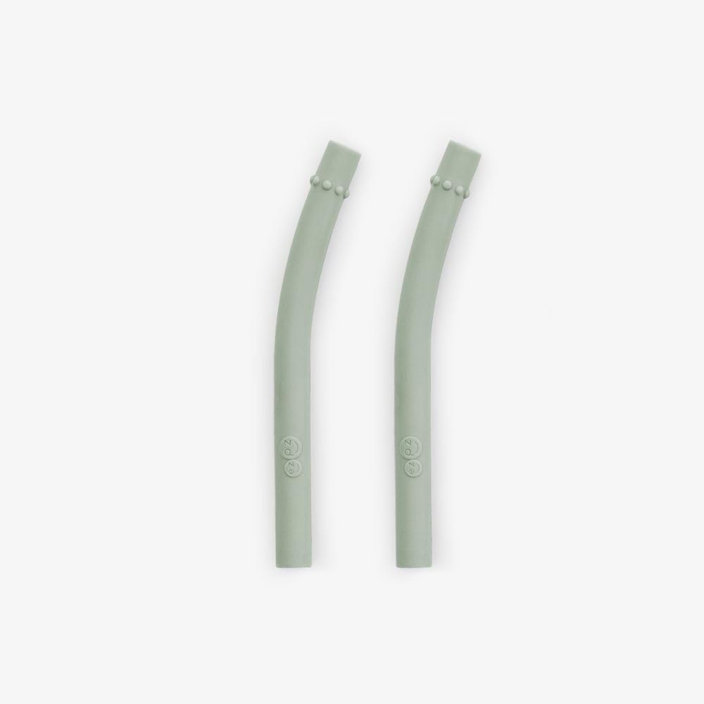 ezpz Mini Cup Replacement Straw - 100% Silicone - Reusable and Long Lasting - (2 Pack of Sage) (B09928PV6Z) Amazon Price History, Amazon Price Tracker