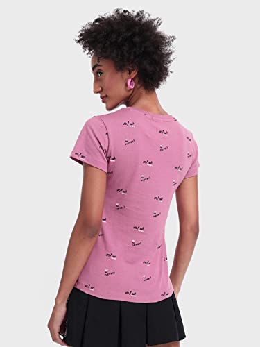 Image of Bewakoof Women's Solid 100% Cotton Plus Size T-Shirt - Slim Fit, Round Neck, Full Sleeves