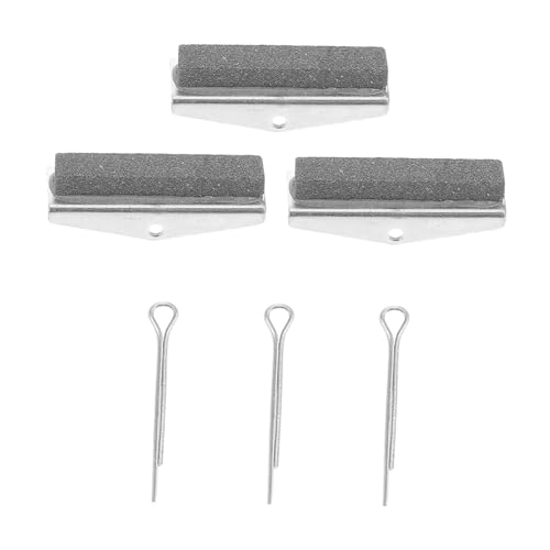 PRETYZOOM 3 Set Cylinder Hone Tool Engine Cylinder Honing Kit Precision Honing Stones Wire Wheel Brush Gasket Scraper Easy to Use