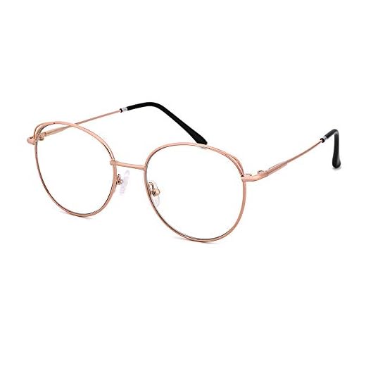 O-Q CLUB Gafas Luz Azul Hombre Mujer, Gafas de Ordenador, Filtro Luz Azul Ordenador Proteccion, Anti-luz Azul, Anti UV, PC Gafas Gaming