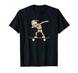 Cooles Dabbing Skater Design für Männer und Jungen.Ideales Geschenk für Fans vom Skaten und Skeletten.