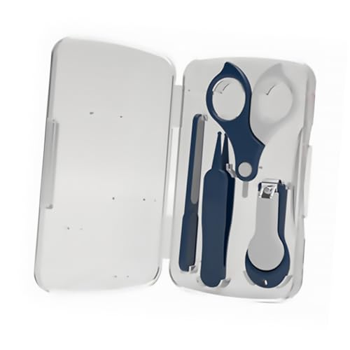 IWOWHERO Newborn Tool Piece Nail Clipper Soft Material Easy to Clean Storage Case