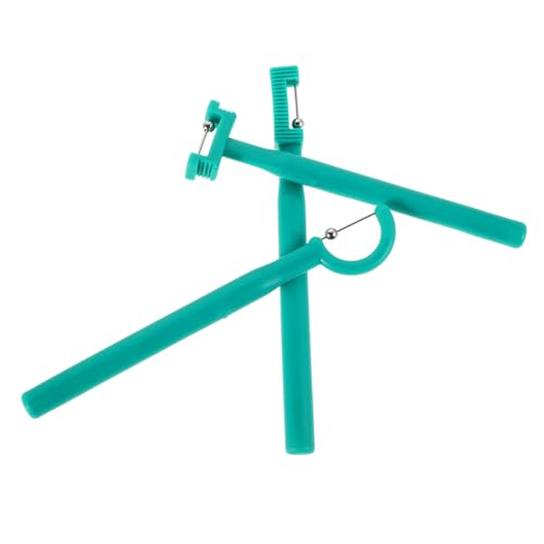 LALADEFIEE - LALADEFIEE 3 pièces Entraîneur Musculaire Oral pour Garçon Fille Kit de Rééducation Linguale Portable Outil Léger pour Muscler Langue et Lèvres Matériel Orthophonie Vert