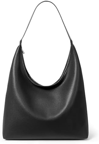 Handtasche Damen Groß Wasserabweisendes Kunstleder Mehrfächer Tasche Damen | Hobo Handtaschen für Damen, Moderne Shopper Tasche Damen, Praktische für Schule, Arbeit, Einkaufen und