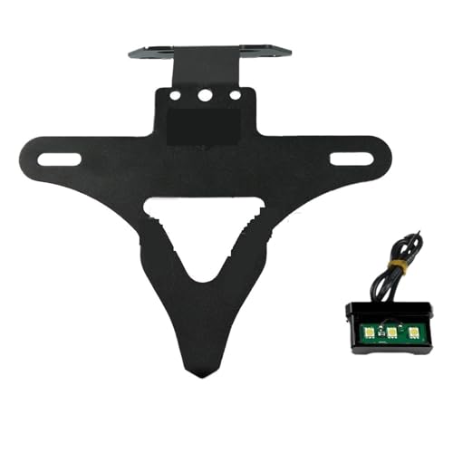 �I�[�g�o�C���C�Z���X�v���[�g�z���_�[ �p��150NK 400NK 2016-2025 �t�F���_�[�G���~�l�[�^�[�e�[�� Tidy LED ���C�g�I�[�g�o�C�̃i���o�[�v���[�g�z���_�[(With light)