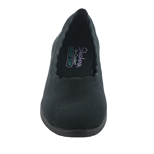 Skechers Skechers Cleo Flex Wedge - Spellbound, Black/Black, 9 M