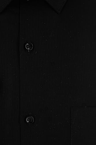Image of 7-DAYS Men's Premium Formal Shirt - 100% Pure Cotton, Regular Fit, Plain, Full Sleeves, with Pocket - Perfect for Office Wear & Under Suits