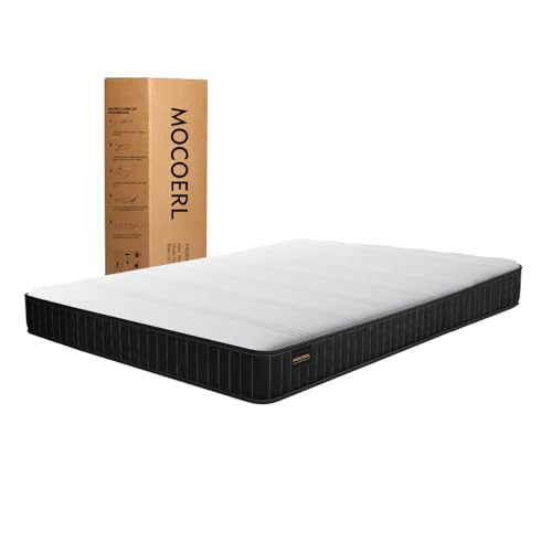 La mejor comparación de Colchon queen size los preferidos por los clientes. 44 SOMNIA VERA Colchón Doble Firme de Memory Foam,Colchón en Caja con Dos Almohadas,Alta Densidad,Ultra Transpirable, Adaptable y Suave para un Mejor Descanso(135 * 190 * 18cm)