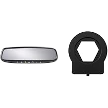Advent ADVGEN40A4 Gentex Auto Dimming Rear View Mirror with Homelink 4 with Advent GENMM2 Gentex Dodge/Ford Mirror Mount
