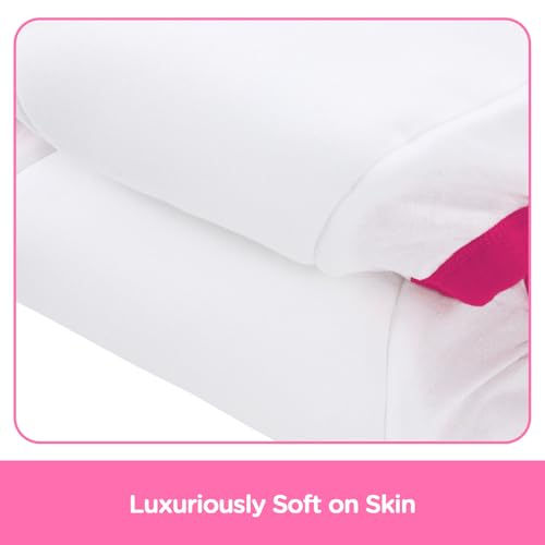 Image of Littleforbig Comfortable Washable Reusable Ruffled Lace Bow Pretty Shiny Glitter Waterproof Adult Training Pants