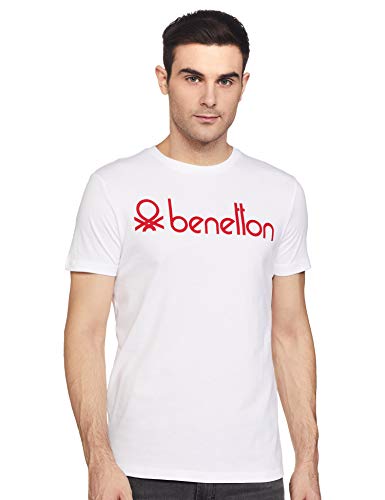 Image of United Colors of Benetton Men's Cotton Regular Fit T-Shirt
