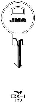 Hy-Ko Key Blank Domestic Trimark Ez# Tm9 Single Sided Upc Coded