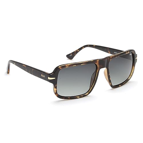 Image of IDEE sunglasses| 100% UV Protected | Gradient | Full Rim | Square | Men | Large | Polycarbonate Frame | Gradient TAC Lens