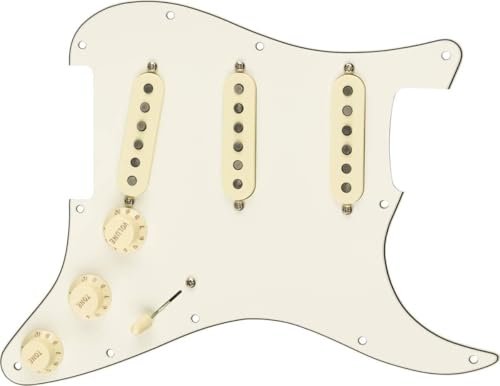 Fender Custom 69 Prewired Stratocaster Pickguard - 3-ply White - image 1