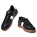 UBFEN Womens Fashion Sneakers Classic Retro Trainers Skate Shoes Casual Comfort Walking Footwear White Black Size US 7.5