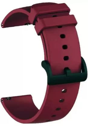 ZOVC Black Buckle Soft Silicone Strap (CHECK MODLE LIST)